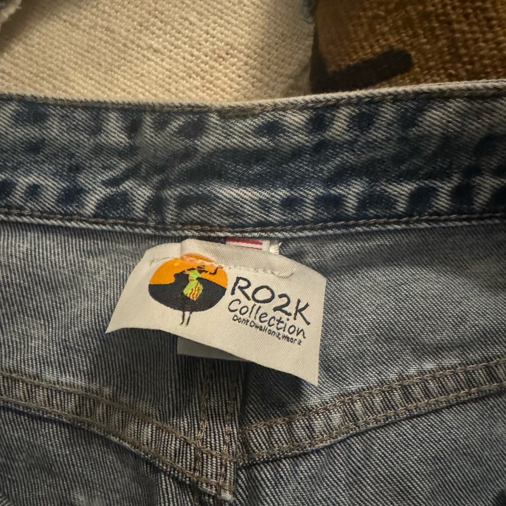 Ro2k Collection- Custom Patchwork Distressed Jeans - image 3